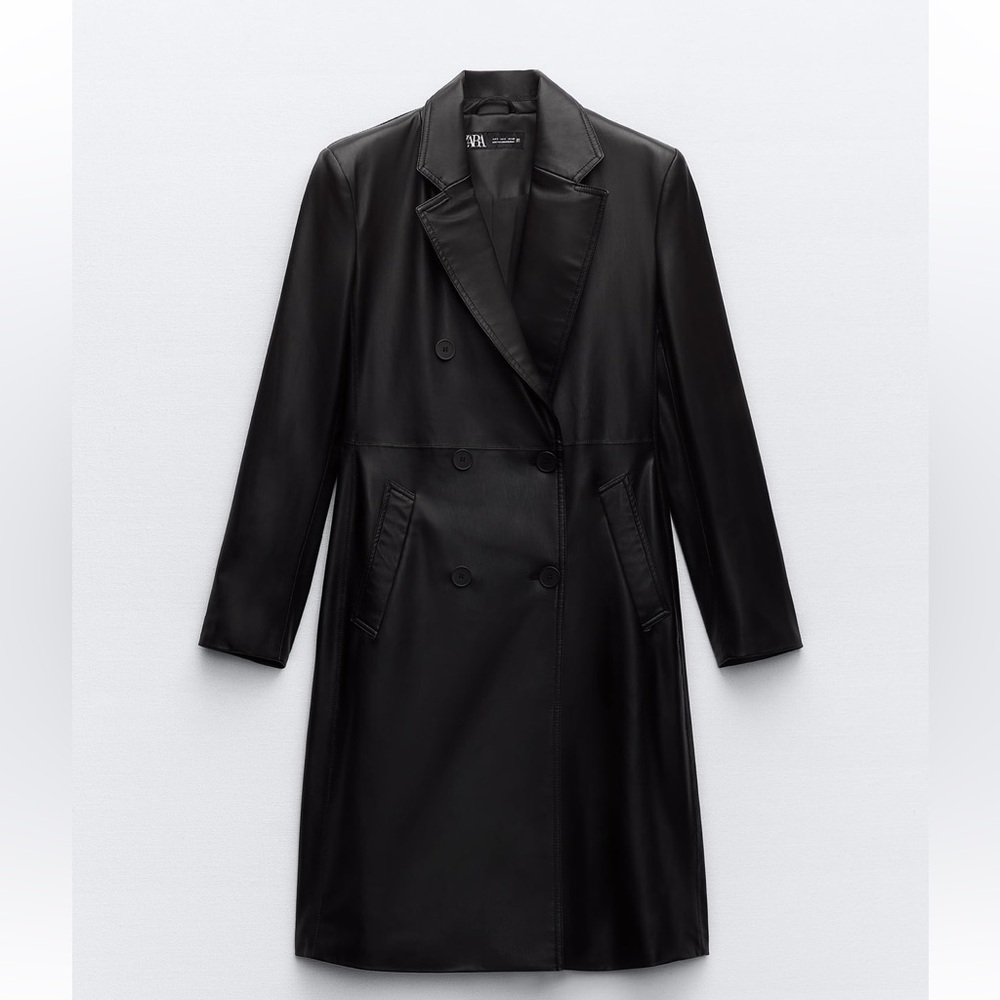 Zara Leather Jacket! This Season Leather Jacket I… - image 2